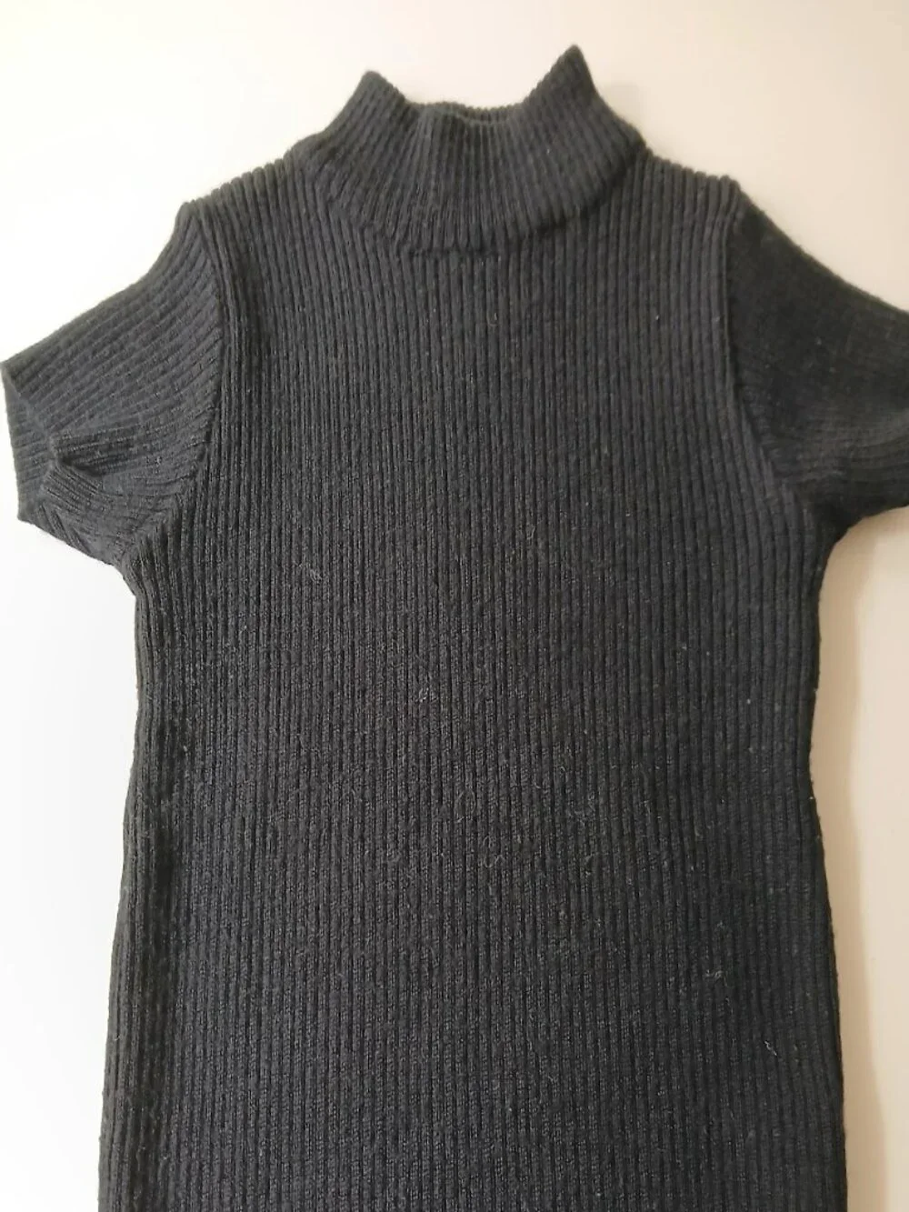 BONPOINT Wool Short Sleeve Mock Turtleneck Sweater - kids - 2
